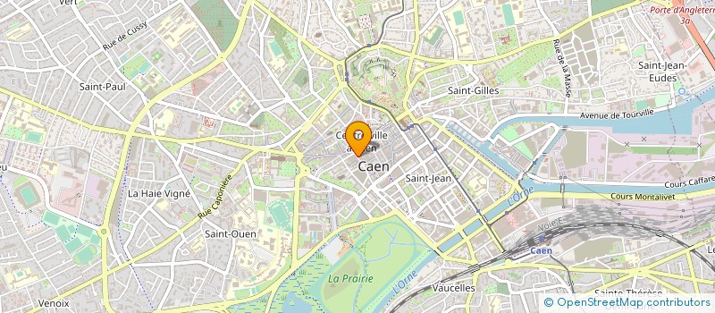 localisation de l'entreprise GREENIOTE à CAEN