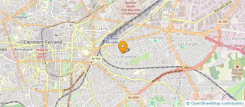 localisation de l'entreprise GREENJOKER  CLERMONT-FERRAND