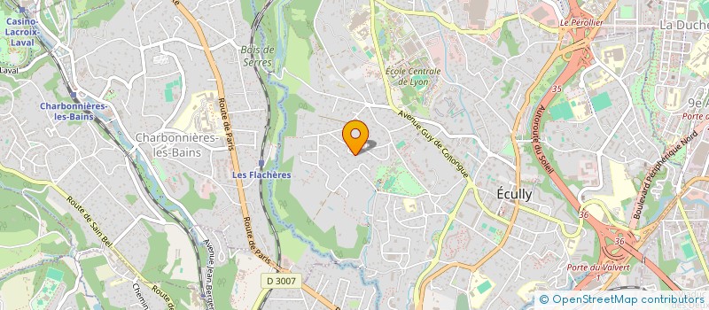 localisation de l'entreprise GREENLIGHT INVEST  LYON