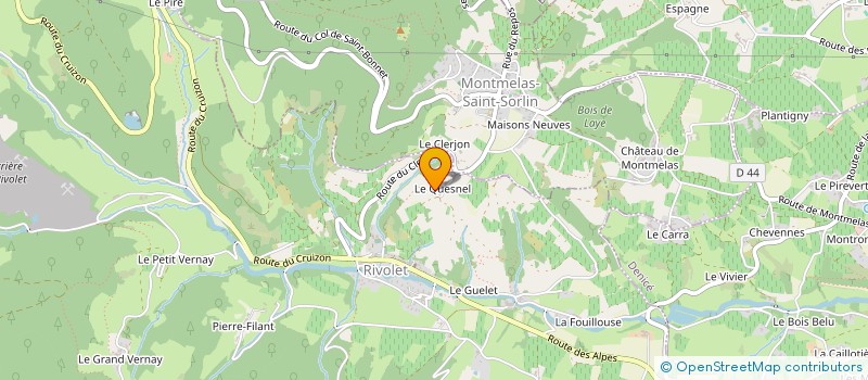 localisation de l'entreprise GREENLINKS INTERNATIONAL  RIVOLET