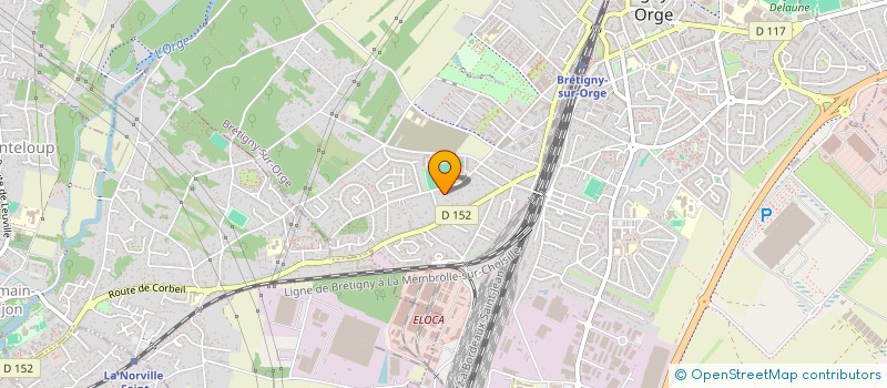 localisation de l'entreprise GREENLOC PROPERTIES à BRETIGNY-SUR-ORGE