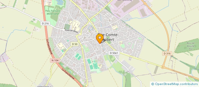 localisation de l'entreprise GREENLOCK  BRIE-COMTE-ROBERT