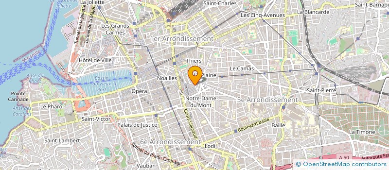 localisation de l'entreprise GREENMEAL à MARSEILLE