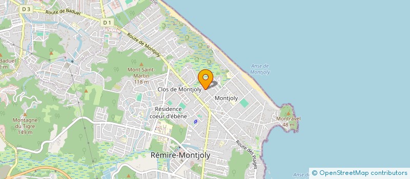 localisation de l'entreprise GREENMIN TECH  REMIRE-MONTJOLY
