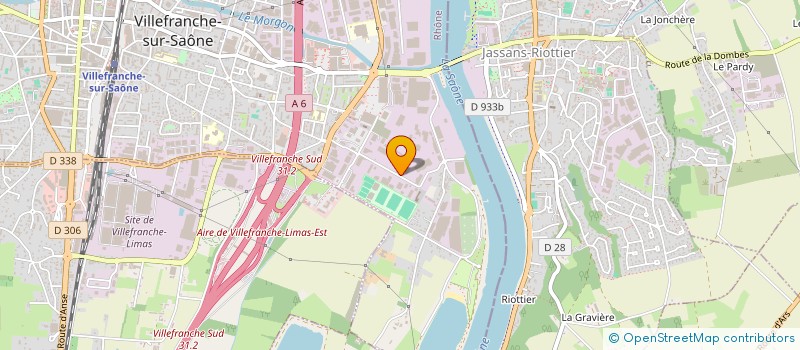 localisation de l'entreprise GREENMOT à VILLEFRANCHE-SUR-SAONE