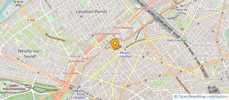 localisation de l'entreprise GREENMOTOR WORLD à PARIS