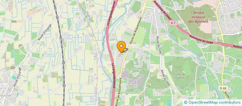 localisation de l'entreprise GREENPARC  ORANGE