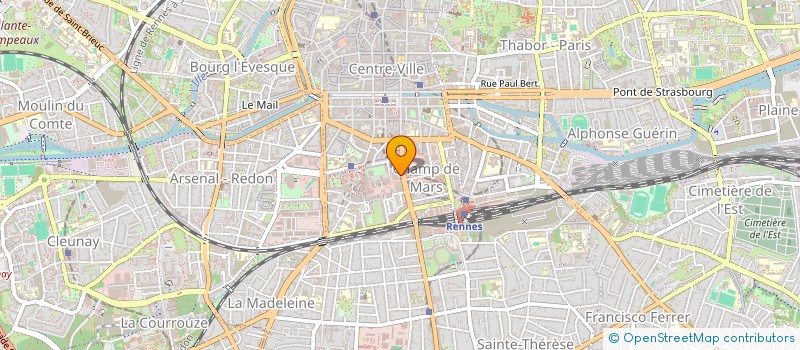 localisation de l'entreprise GREENPART  RENNES