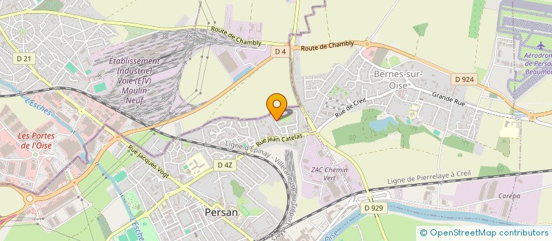 localisation de l'entreprise GREENRENO  PERSAN