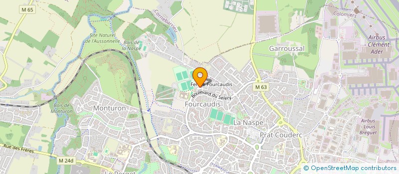 localisation de l'entreprise GREENRIDE SOLUTION à COLOMIERS