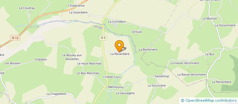 localisation de l'entreprise GREENSEM à FEINGS