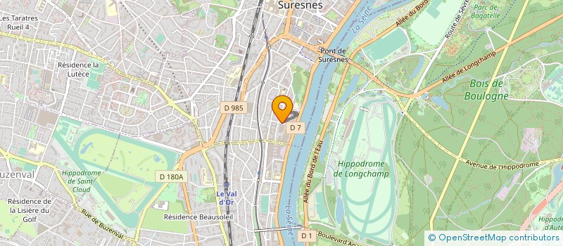 localisation de l'entreprise GREENSHIP GAS à SURESNES