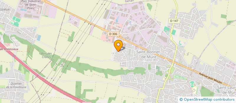 localisation de l'entreprise GREENSTAN  SAINT-BONNET-DE-MURE