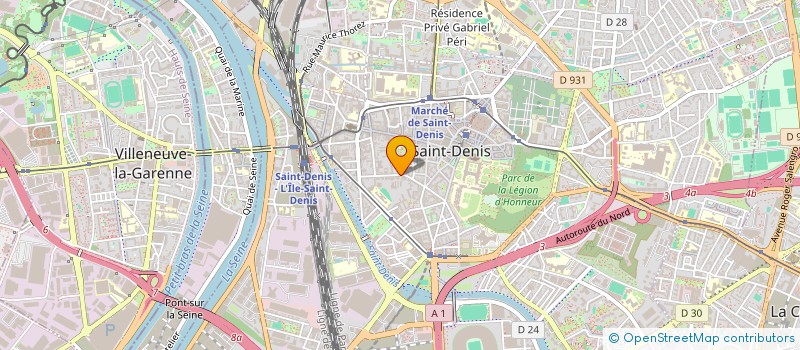 localisation de l'entreprise GREENTASTIC à SAINT-DENIS
