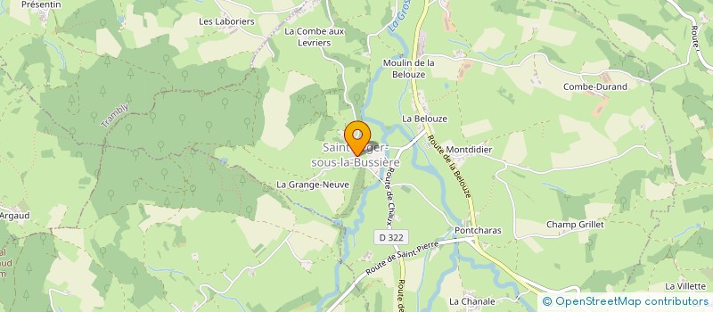 localisation de l'entreprise GREENTECH STEEL ADVISORY  ROMANECHE-THORINS