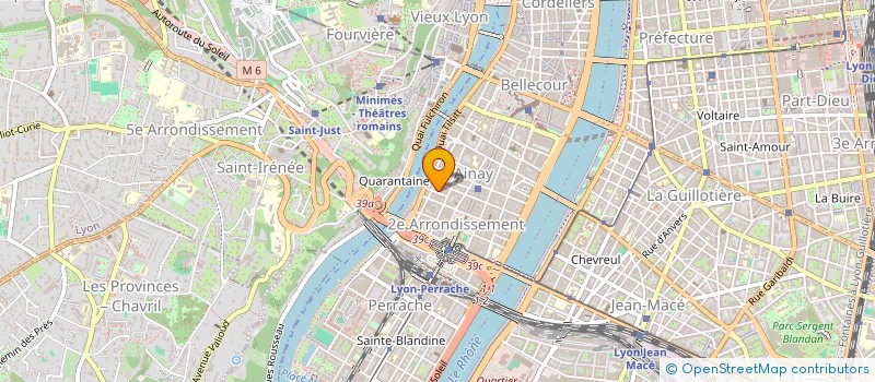 localisation de l'entreprise GREENTIC  LYON