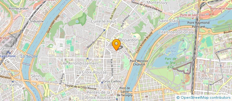 localisation de l'entreprise GREENVEST GROUP  LYON