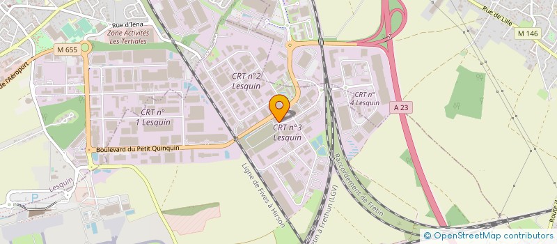 localisation de l'entreprise GREENVOLT à FRETIN