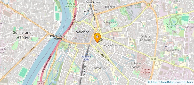 localisation de l'entreprise GREENWICH FIBRE  VALENCE