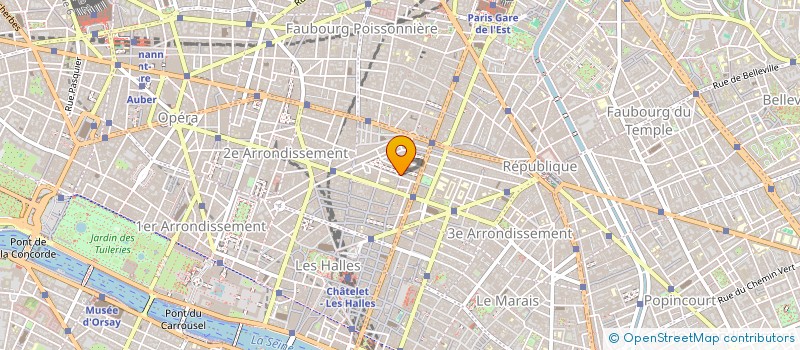 localisation de l'entreprise GREENWOOD à PARIS