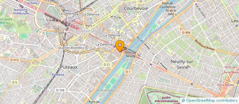 localisation de l'entreprise GREENYELLOW ANTILLES 3  PUTEAUX