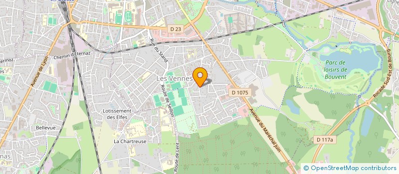 localisation de l'entreprise GREENZ VTC  BOURG-EN-BRESSE