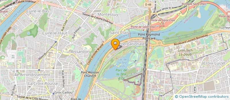 localisation de l'entreprise GREF à LYON