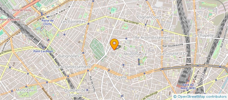 localisation de l'entreprise GREFFEUILLE SAS  PARIS