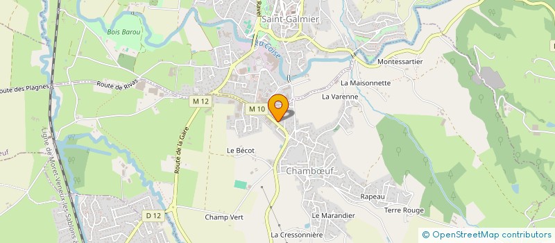 localisation de l'entreprise GREFFY OUTILLAGE  CHAMBUF