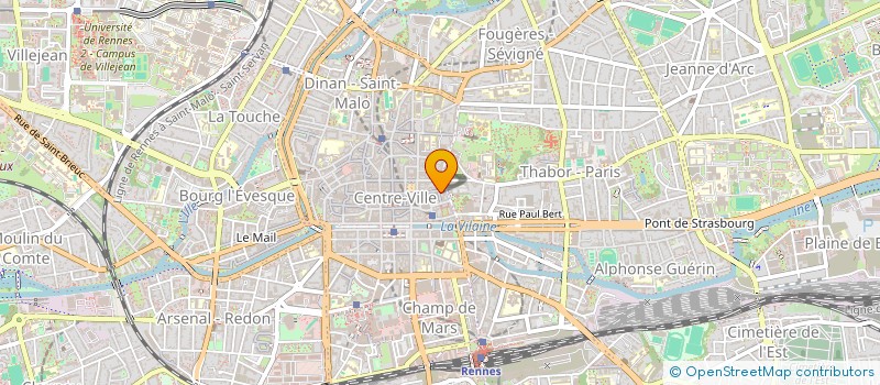 localisation de l'entreprise GREG 01 à RENNES
