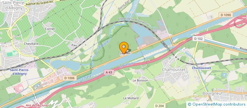 localisation de l'entreprise GREG  CHATEAUNEUF