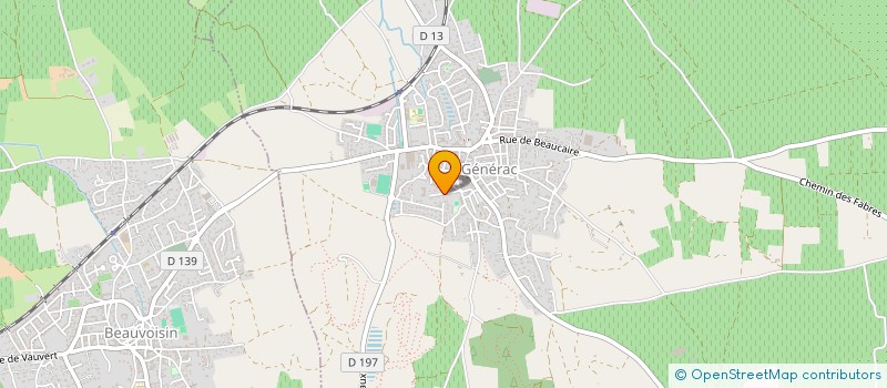 localisation de l'entreprise GREG  GENERAC