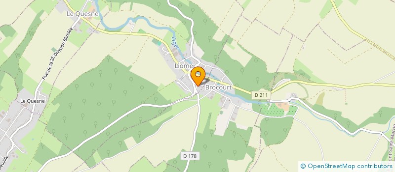 localisation de l'entreprise GREG AMENAGEMENT à BROCOURT
