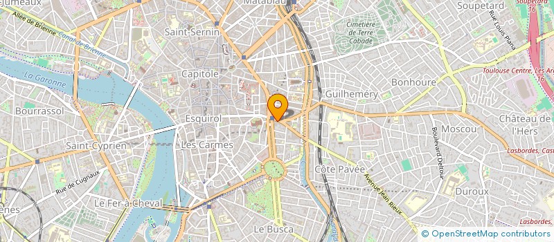 localisation de l'entreprise GREG ARTISAN FLEURISTE à TOULOUSE