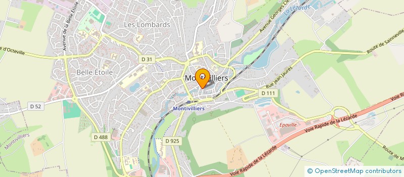 localisation de l'entreprise GREG BARBER  MONTIVILLIERS