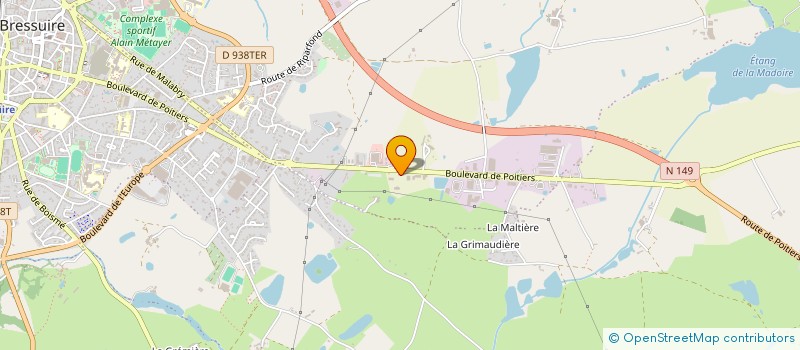 localisation de l'entreprise GREG CONTROLE  BRESSUIRE