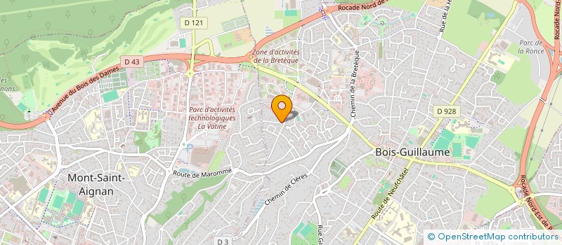 localisation de l'entreprise GREG-IMMO à BOIS-GUILLAUME