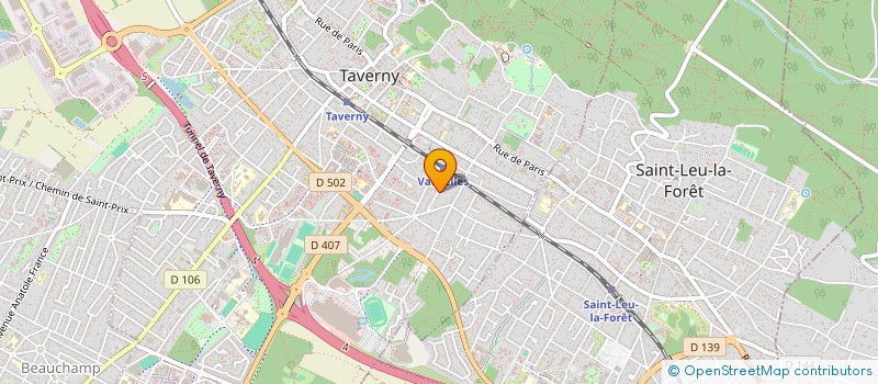 localisation de l'entreprise GREG & LULU IMMO  TAVERNY