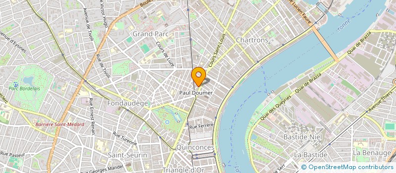 localisation de l'entreprise GREG NAYRAND DESIGN à BORDEAUX