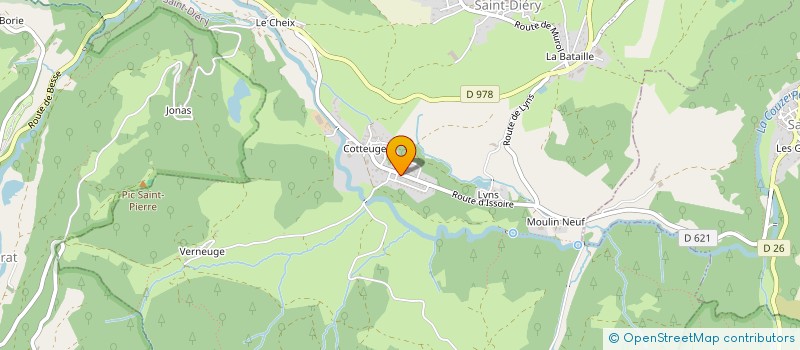 localisation de l'entreprise GREG RESICLEAN  SAINT-DIERY