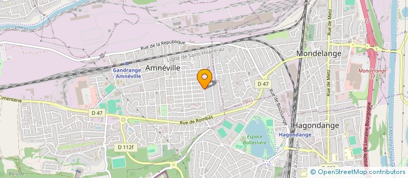 localisation de l'entreprise GREG'S  AMNEVILLE
