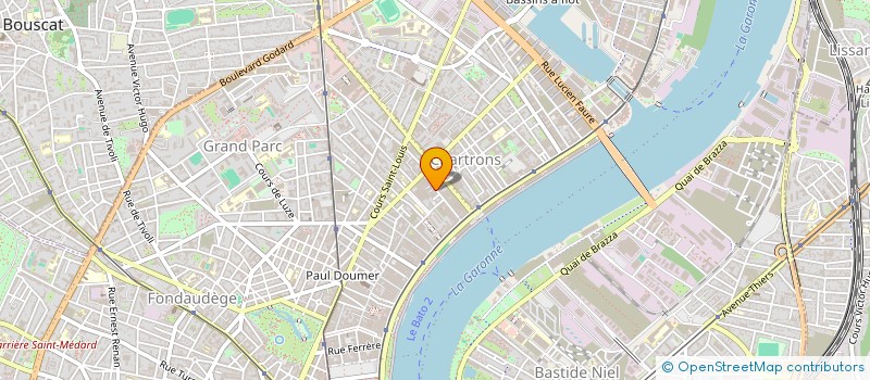 localisation de l'entreprise GREG SCHOEB  BORDEAUX