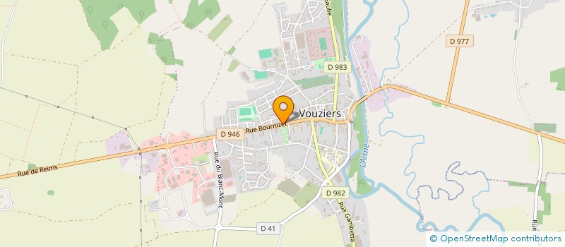 localisation de l'entreprise GREG WINNER  VOUZIERS