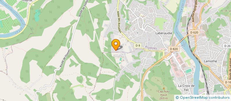 localisation de l'entreprise GREGAJU  PRADINES