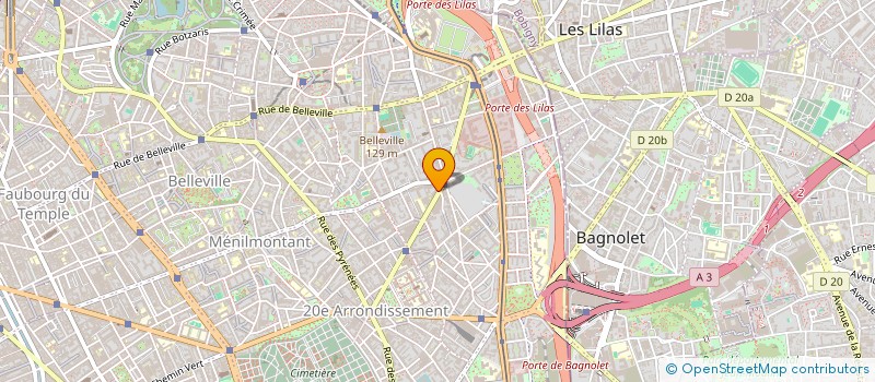 localisation de l'entreprise GREGAL JET LTD à PARIS