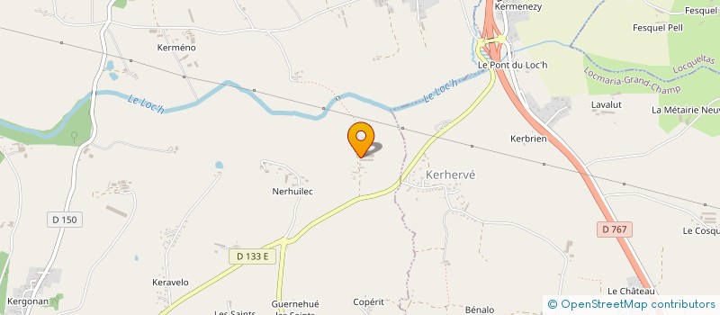 localisation de l'entreprise GREGAM FIT  GRANDCHAMP