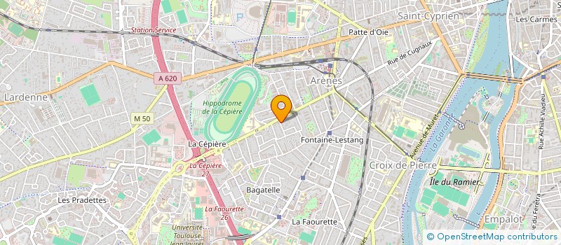 localisation de l'entreprise GREGAS à TOULOUSE