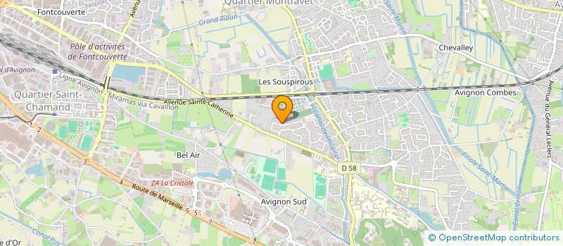 localisation de l'entreprise GREGBAB  AVIGNON