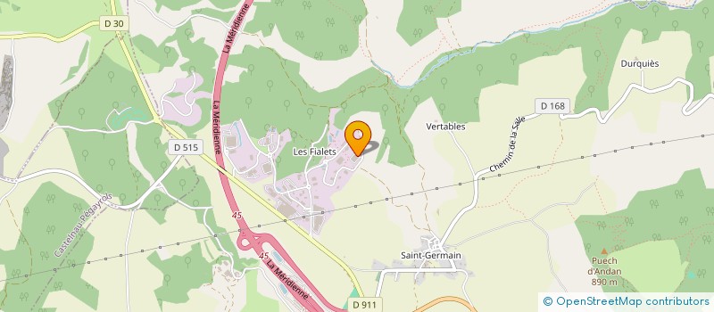 localisation de l'entreprise GREGOIRE 12 à MILLAU