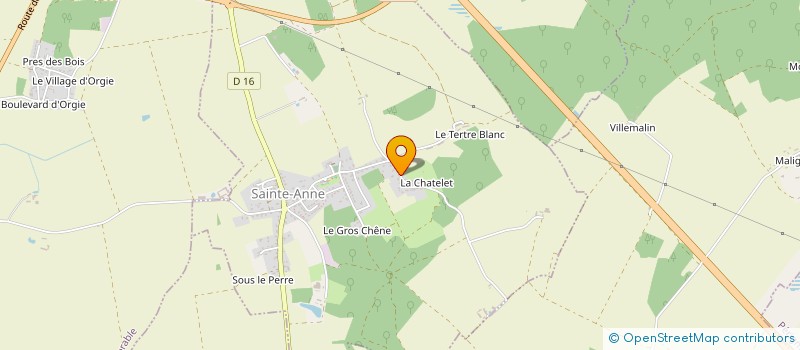 localisation de l'entreprise GREGOIRE  SAINTE-ANNE